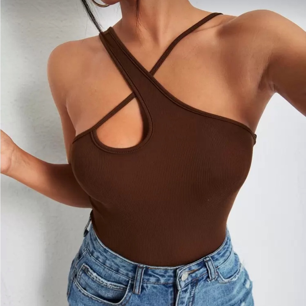 Brown Tank Top